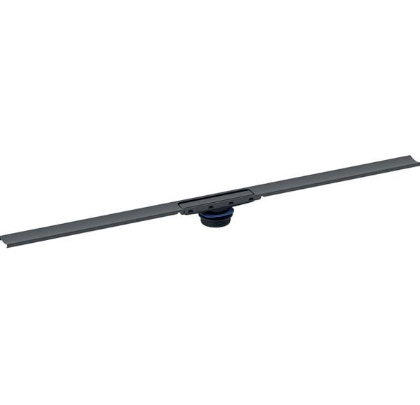 Накладна панель для ринви Geberit CleanLine30 30–130 см нержавіюча сталь чорний 154.503.TE.1