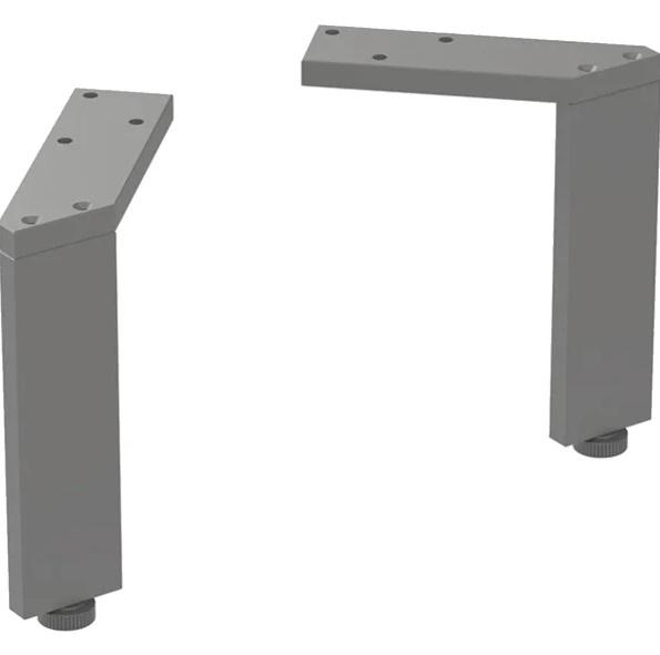 Комплект ніжок для тумби Geberit 15–15,8 см алюміній лава 500.367.JK.1