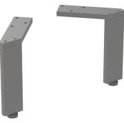 Комплект ножек для тумбы Geberit 15–15,8 см алюминий лава 500.367.JK.1