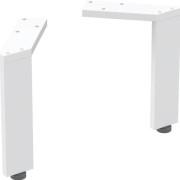 Комплект ножек для тумбы Geberit 18,5–19,3 см алюминий белый 502.329.01.1