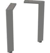 Комплект ножек для тумбы Geberit 26–26,8 см алюминий лава 500.658.JK.1