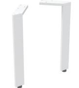 Комплект ножек для тумбы Geberit 30–30,8 см алюминий белый 500.657.01.1