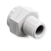 Переход Ekoplastik с пластмассовой резьбой наружной 50х6/4'' полипропилен SDG05050RCT