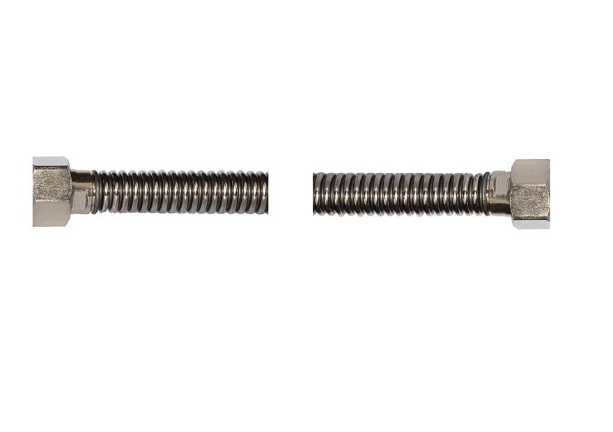 Шланг сильфонный для воды Fado Inox Water 60 см ½'' ВВ нержавеющая сталь SWB6