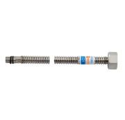 Шланг сильфонний для підключення змішувача Fado Inox Water 100 см M10х½'' нержавіюча сталь SWD10