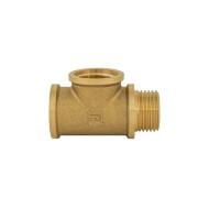 Тройник Fado Fitt Brass ВВН ½'' латунь T31B