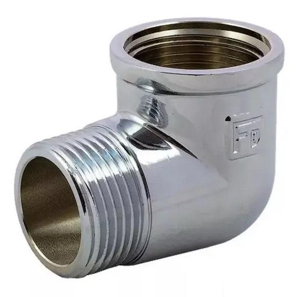 Кутник Fado Fitt Chrome ЗВ 1'' латунь хром U13C