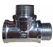 Тройник Fado Fitt Chrome ВНН ½'' латунь хром T21C