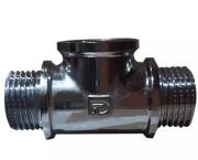 Тройник Fado Fitt Chrome НВН ½'' латунь хром  T51C