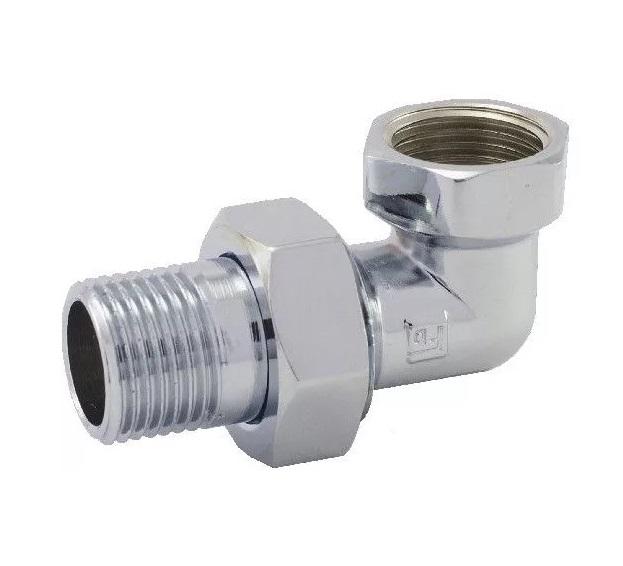 Згін-американка Fado Fitt Chrome кутовий ½'' латунь хром SC11