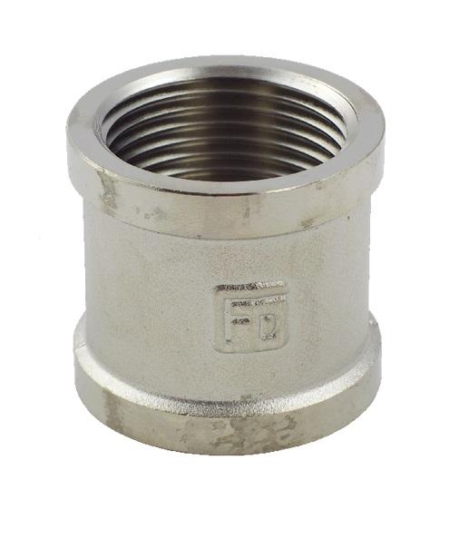 Муфта Fado Fitt Nickel ¾'' латунь нікель M02