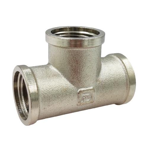 Трійник Fado Fitt Nickel 1¼'' ВВВ латунь нікель T07