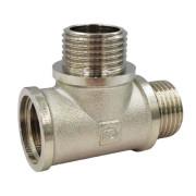 Тройник Fado Fitt Nickel ВНН ½'' латунь никель T21