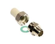 Резьбовое соединение Ekoplastik НР 32х1'' полипропилен/латунь SSE03232XX