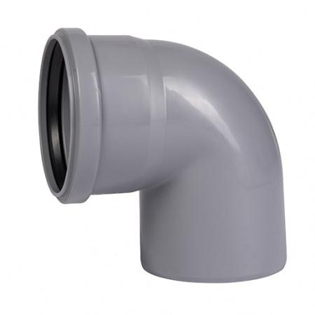 Отвод 87° для внутренней канализации Ostendorf HT safe DN 40 мм полипропилен 171140-05