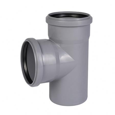 Тройник для внутренней канализации Ostendorf HT safe 87° DN 32/32 полипропилен 170400-05