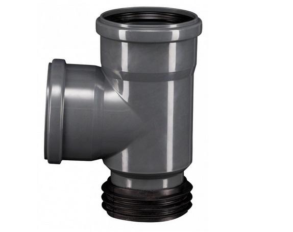 Тройник переходной вставной Ostendorf HT safe 87,5° DN 110/110 полипропилен 175740-05