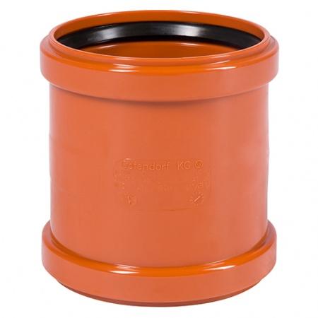 Муфта двойная для наружной канализации Ostendorf KGMM DN 110 ПВХ 220510-03