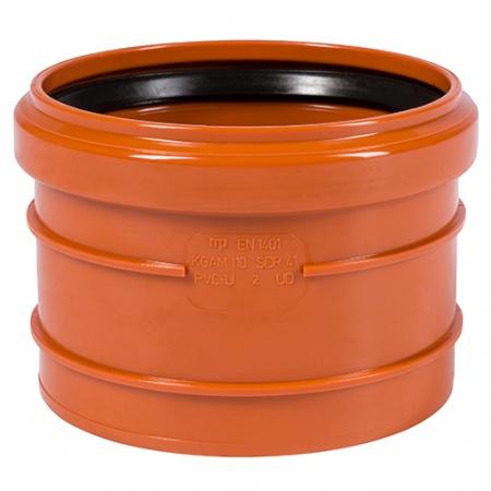 Муфта насадная для наружной канализации Ostendorf KGAM DN 160 ПВХ 222810-03