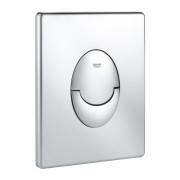 Кнопка смыва для унитаза Grohe Start вертикальная пластик хром матовый 38964P00