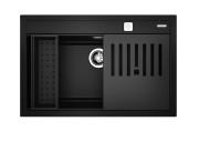 Мойка для кухни Teka Nova 80 WS-TG 1B 79х51 см Tegranit Plus черный 115230057