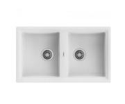 Мойка для кухни Teka Stone 90 B-TG 2B 86х51 см Tegranit Plus белый 115260012