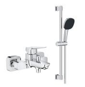 Смеситель для ванной Grohe Dice&Vitalio Comfort с душевым гарнитуром хром BF101872VC