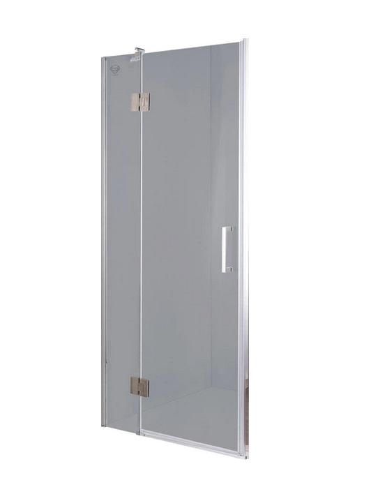 Душові двері Diamond Premium 100х195 см сіре скло/профіль хром DP SCR-10(GR)