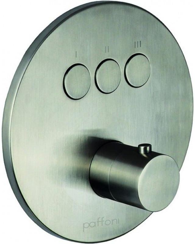 Змішувач для душу Paffoni Compact Box вбудований 3 споживача сталь CPM019ST