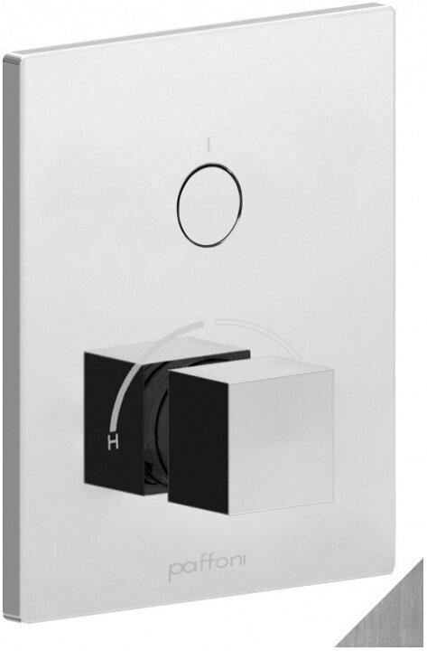 Смеситель для душа Paffoni Compact Box встраиваемый 1 потребитель сталь CPM513ST