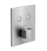 Термостат для душа Paffoni Compact Box встраиваемый 3 потребителя сталь CPT519ST
