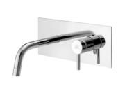 Смеситель для раковины Paffoni Light однорычажный настенный хром LIGBOX104CR