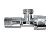 Кран угловой Fado New НН ½''х½'' латунь KZ01