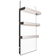 Электрический полотенцесушитель Stinex Towel Ceramic керамический 500 Вт с терморегулятором белый Ceramic 500/220-T(2L)-Towel white