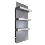 Электрический полотенцесушитель Stinex Towel Ceramic керамический 500 Вт с терморегулятором черный Ceramic 500/220-T(2L)-Towel dark