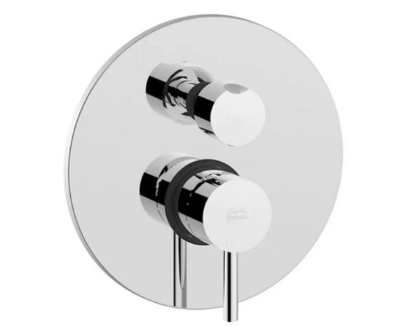Смеситель для душа Paffoni Stick встраиваемый однорычажный 3 потребителя хром SK019CR35