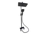 Душевая стойка Millz со смесителем и душевым гарнитуром черный MRS-AL-C4 (black)