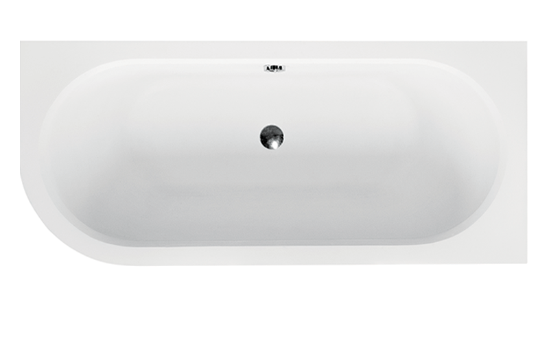 Ванна акриловая Besco Avita Slim 160х75 см правосторонняя глянцевый белый #WAV-160-NPS