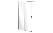 Душевая перегородка Besco Vayo Walk-In 100х200 см раздвижная глянцевый хром/прозрачное стекло VY-100-200C