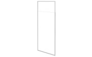 Душова перегородка Besco Icon Walk-In 120х200 см профіль хром/прозоре скло ICH-120-200C