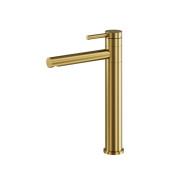 Змішувач для раковини Besco Zea I одноважільний матове золото BU-ZI-ZS