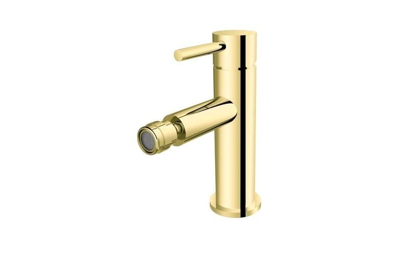 Змішувач для біде Besco Illusion одноважільний світло-золотий BB-I-JZ