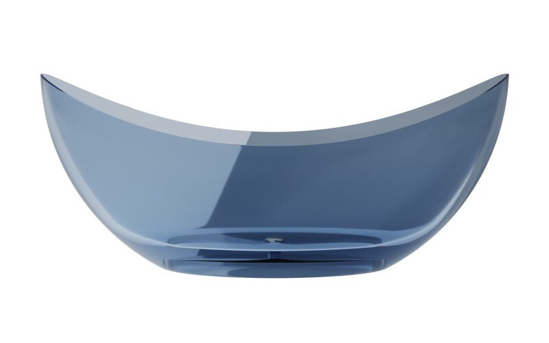 Ванна Besco Axya 180х80 см із сифоном клік-клак білий ResiCast Blue Wave #WAA-180-BWW