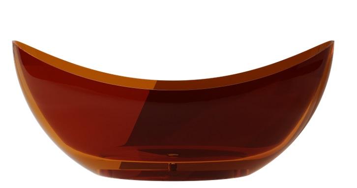 Ванна Besco Axya 180х80 см із сифоном клік-клак білий ResiCast Earth Rust #WAA-180-ERW
