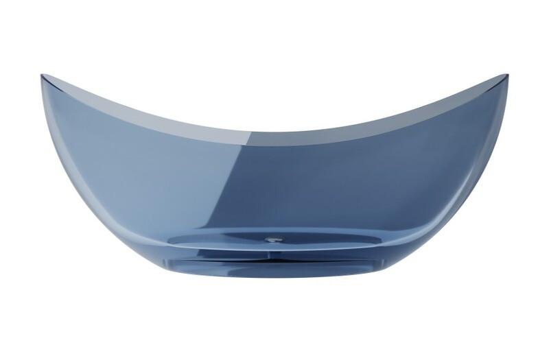 Ванна Besco Axya 180х80 см с сифоном клик-клак белый ResiCast Blue Wave #WAA-180-BWW