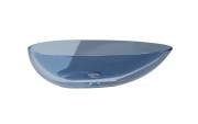 Раковина для ванної Besco Neya 60х35 см сифон клік-клак білий ResiCast Blue Wave #UMN-60-BWW