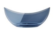 Ванна Besco Axya 180х80 см с сифоном клик-клак матовый черный ResiCast Blue Wave #WAA-180-BWB