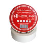 Изолента Electro House 11 м ПВХ белый EH-AHT-1805