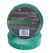Изолента Electro House Soft Flex 50 м ПВХ зеленый EH-PVCT-50G