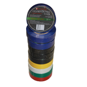 Изолента Electro House Soft Flex 20 м ПВХ ассорти EH-PVCT-20A